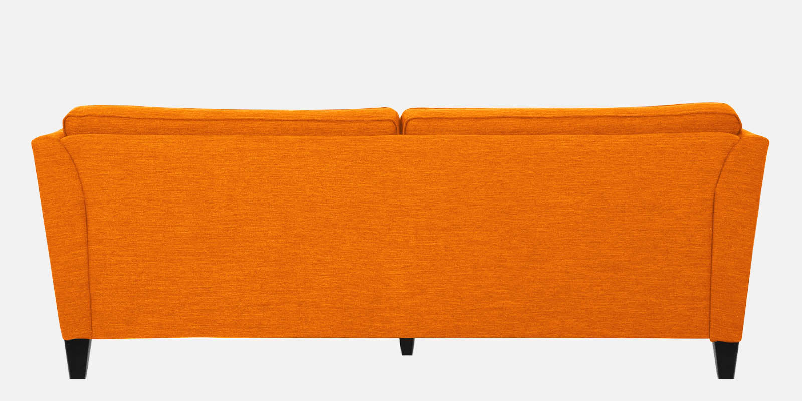 Nigar Fabric 3 Seater Sofa in Vivid Orange Colour