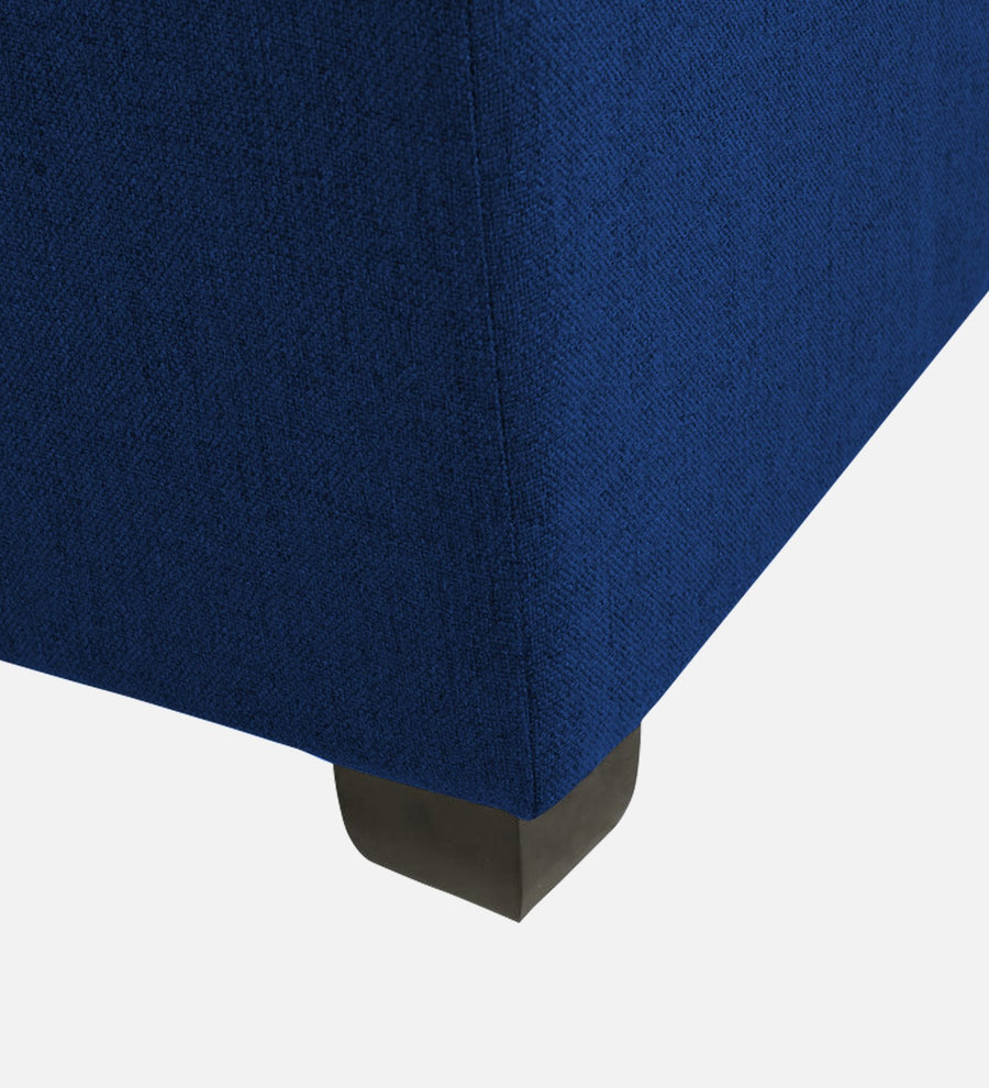 Mubila Fabric Ottoman In Royal Blue Colour With Storage - Febonic Living