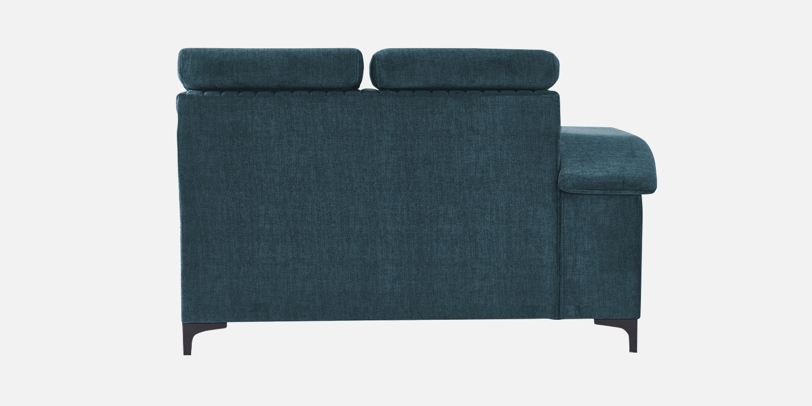 Draco Fabric Corner Sofa in Harbour Blue Colour