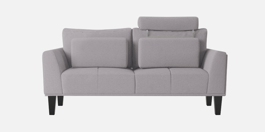 Como Fabric 2 Seater Sofa In Lit Grey Colour - Febonic Living