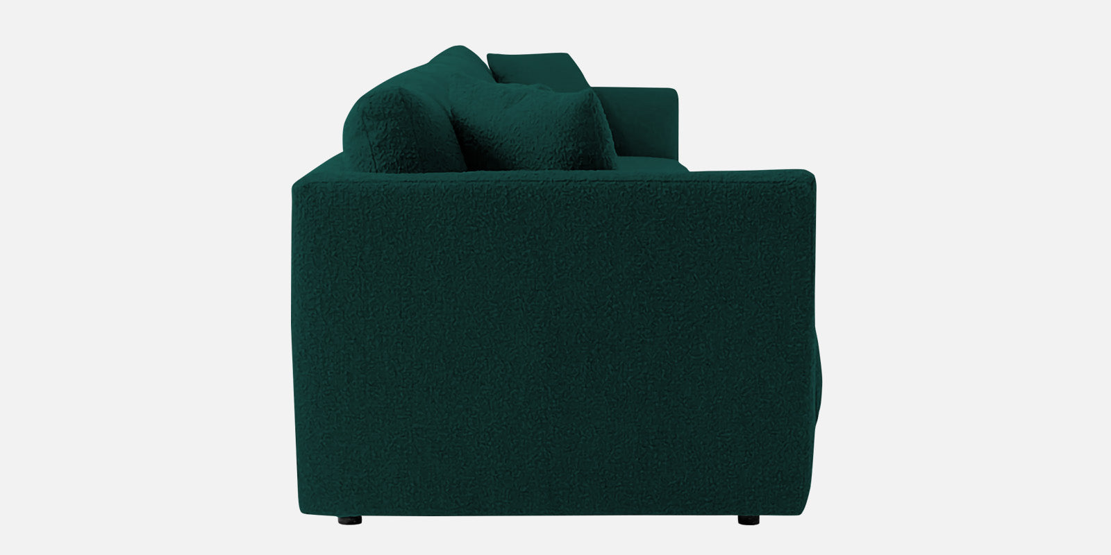 Casso Velvet 4 Seater Sofa in Forest Green Colour