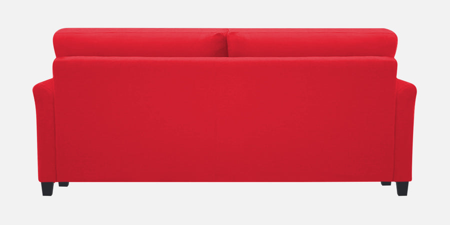 Daroo Velvet 3 Seater Sofa In Ox Blood Maroon Colour - Febonic Living