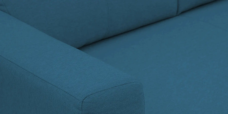 Burban Fabric 2 Seater Sofa In Eclipse Blue Colour - Febonic Living
