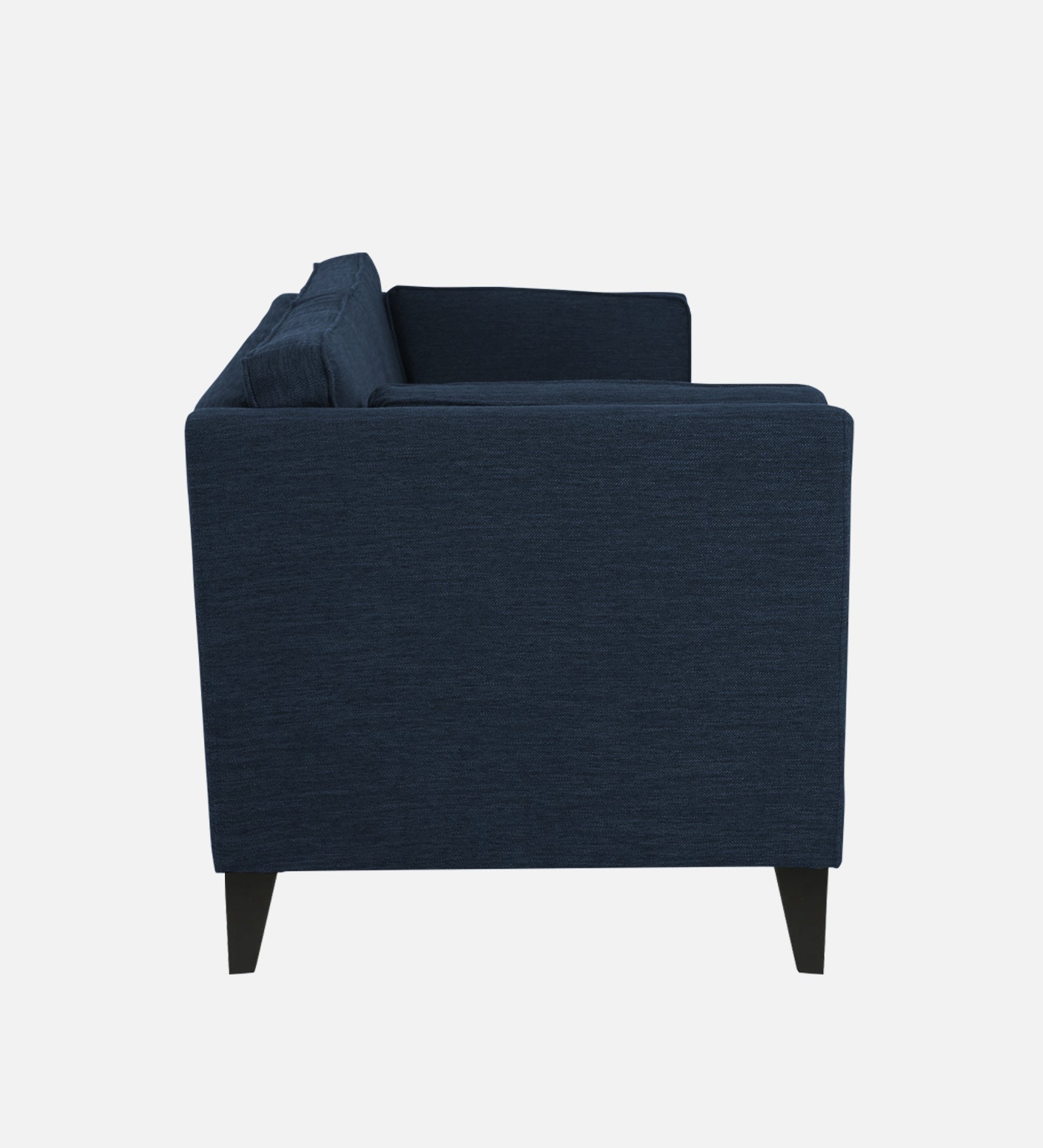 Nigar Fabric 1 Seater Sofa in Denim Blue Colour