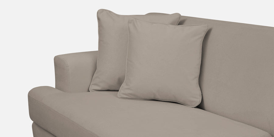 Woody Fabric Rhs Sectional Sofa 3 Lounger In Oat Beige Colour - Febonic Living