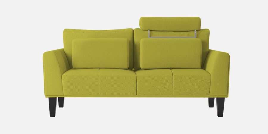 Como Fabric 2 Seater Sofa In Parrot Green Colour - Febonic Living