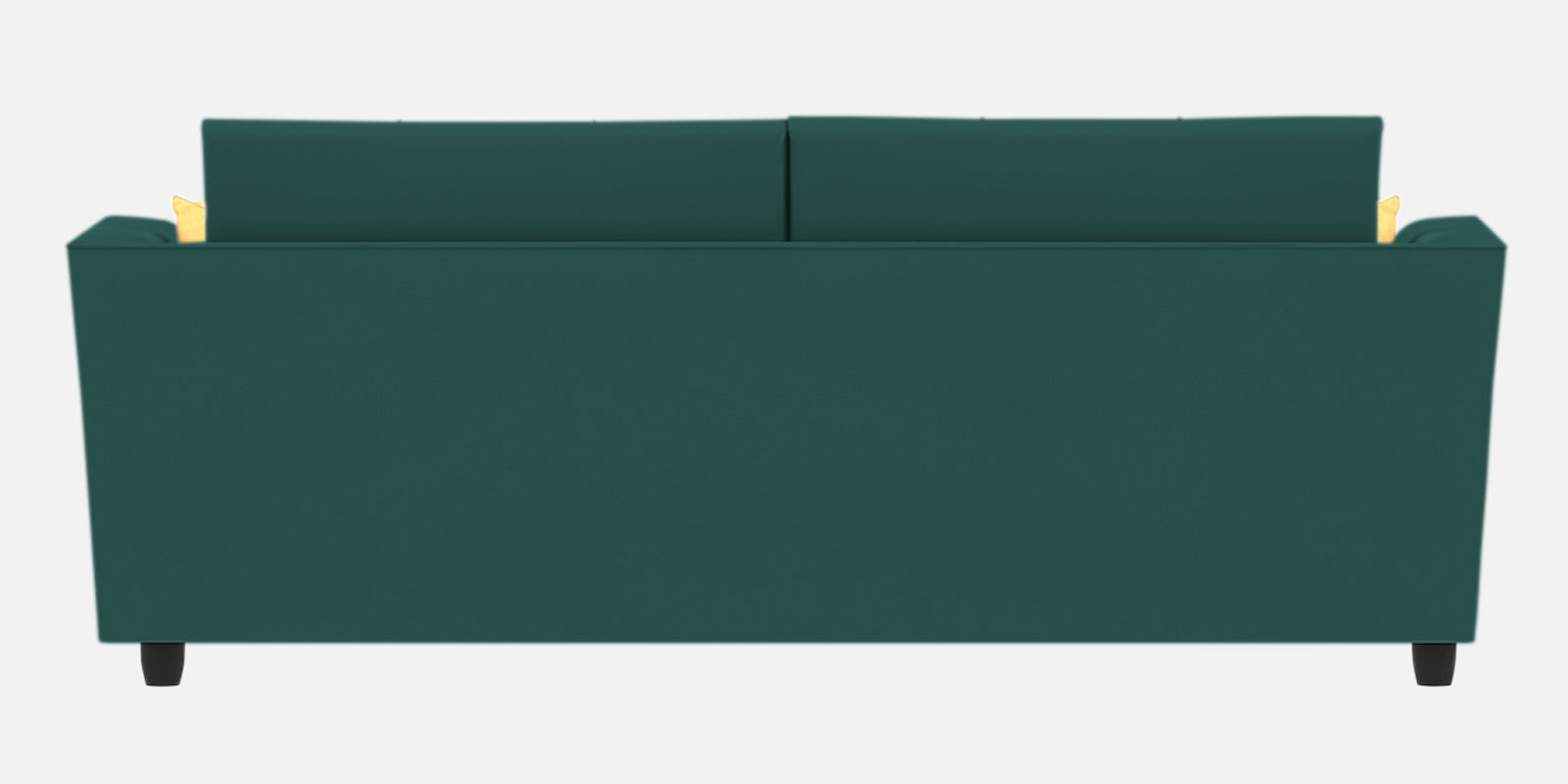 Nestin Velvet 3 Seater Sofa in Pine Green Colour