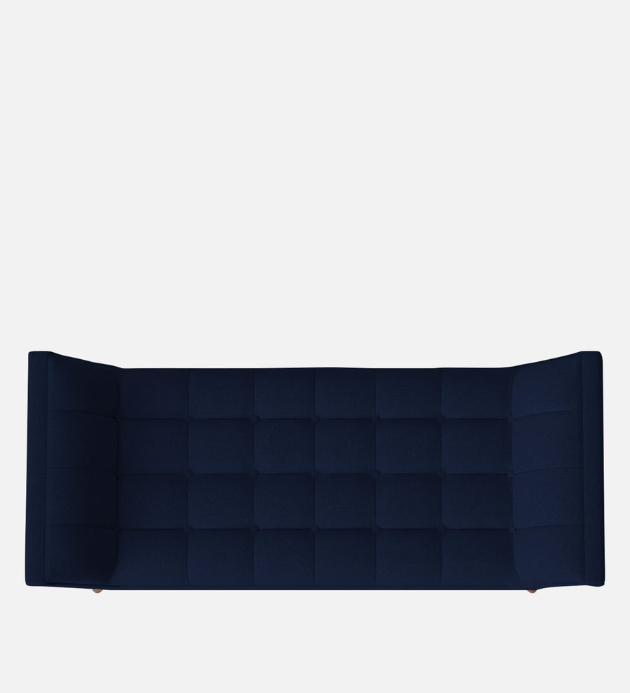 Cartes Velvet Bench In Indigo Blue Colour - Febonic Living