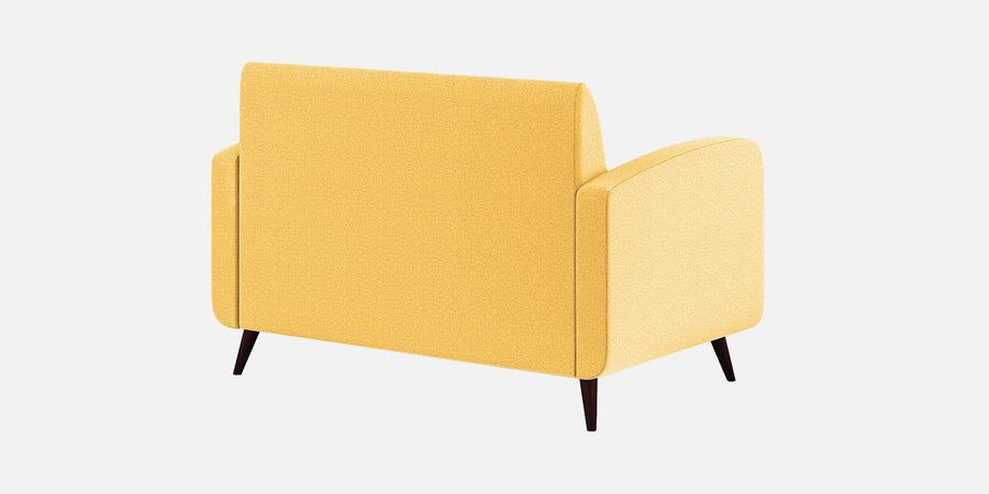 Wiki Velvet 2 Seater Sofa In Turmeric Yellow Colour - Febonic Living