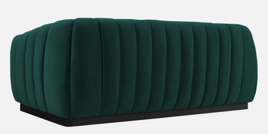Ferry Velvet 3 Seater Sofa In Forest Green Colour - Febonic Living