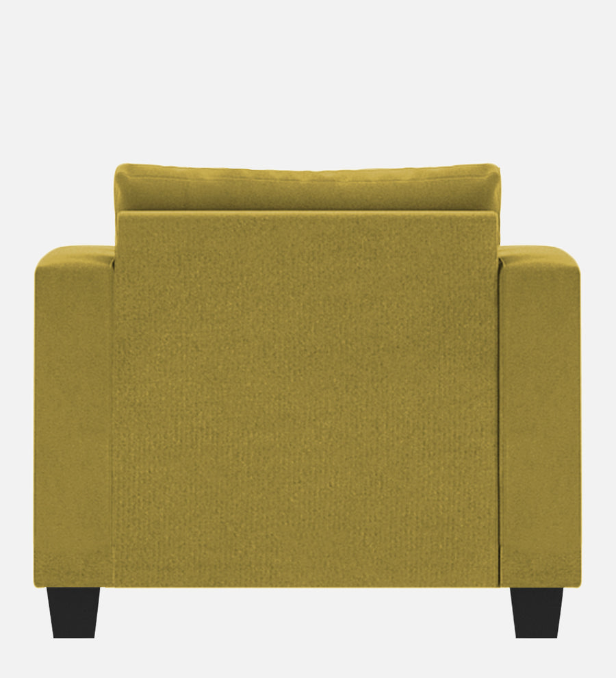 Nabi Fabric 1 Seater Sofa In Parrot Green Colour - Febonic Living