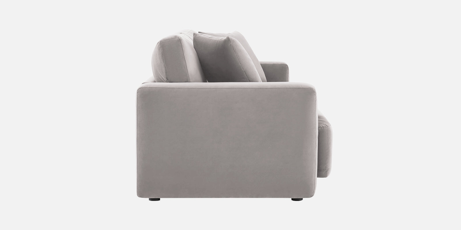 Kosta Velvet 3 Seater Sofa in Pearl Grey Colour