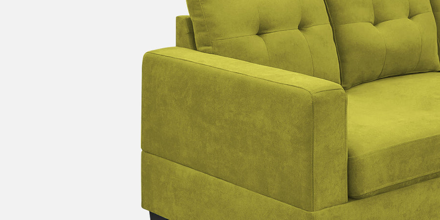 Thomas Fabric Lhs Sectional Sofa 2 Lounger In Parrot Green Colour - Febonic Living