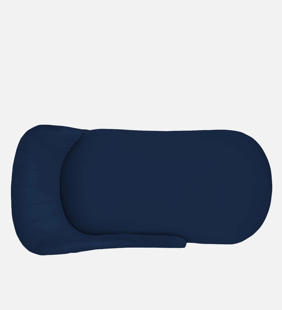 Flora Velvet Rhs Chaise Lounger In Imperial Blue Colour - Febonic Living