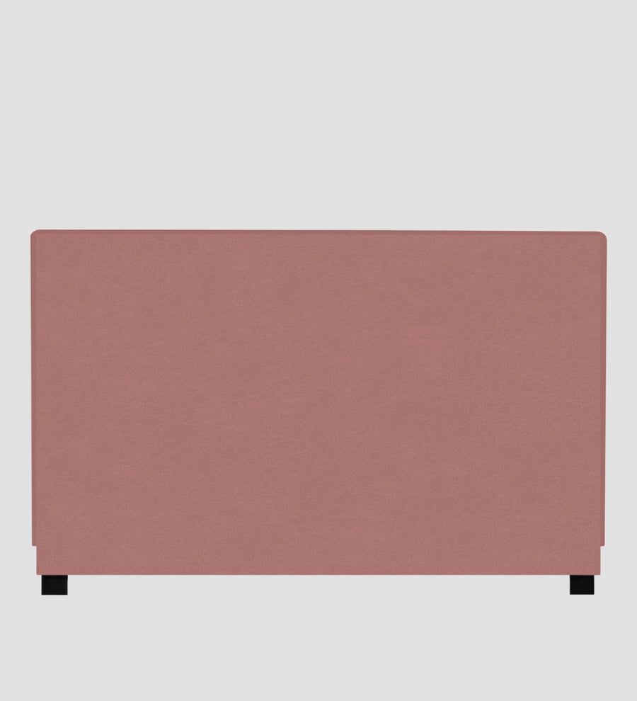 Asyra Velvet Upholstered King Size Bed In Blush Pink Colour With Box Storage - Febonic Living