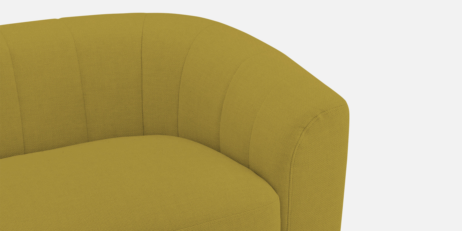 Mara Fabric 3 Seater Sofa In Parrot Green Colour