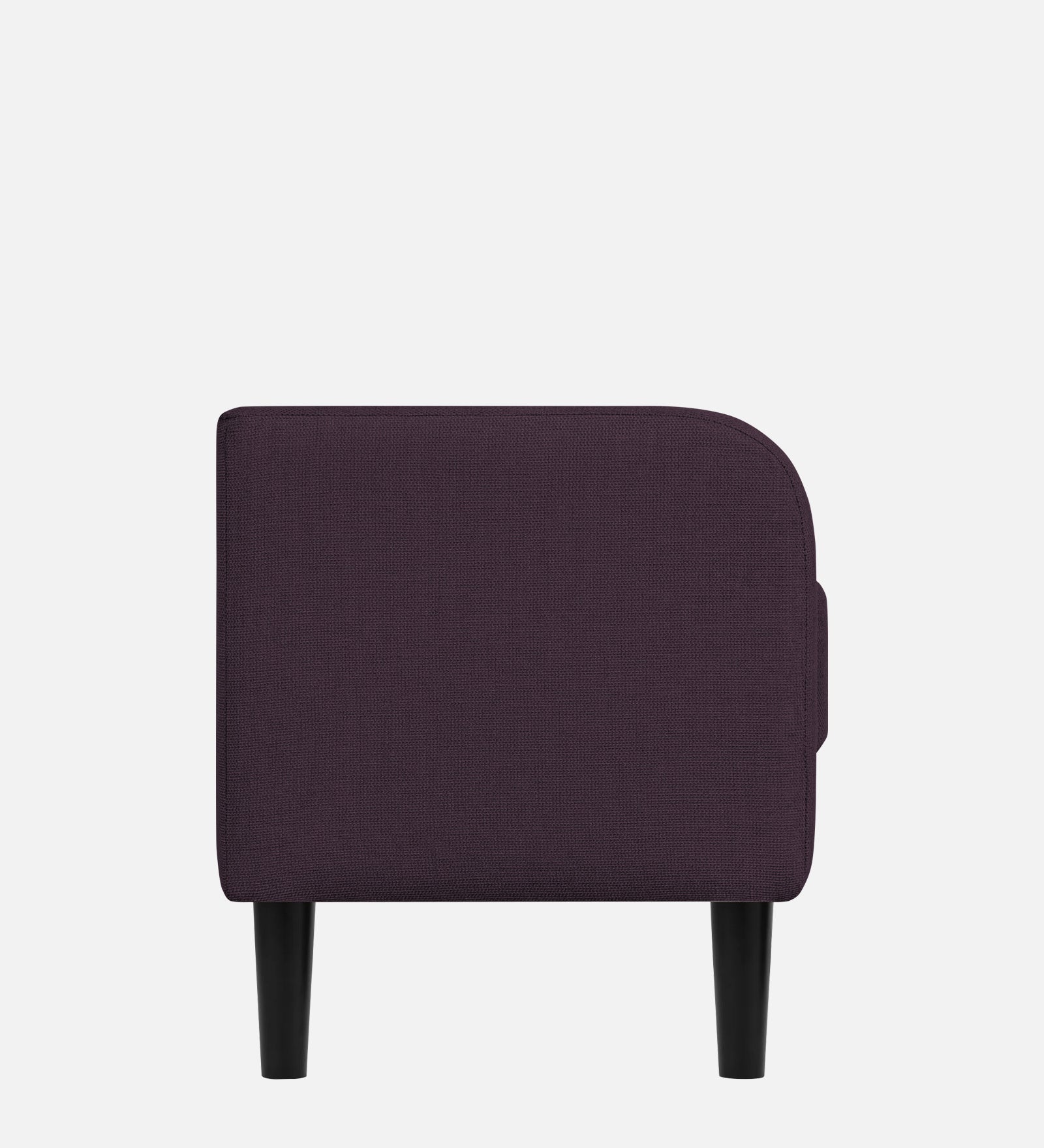 Maya Fabric Bench In Greek Purple Colour