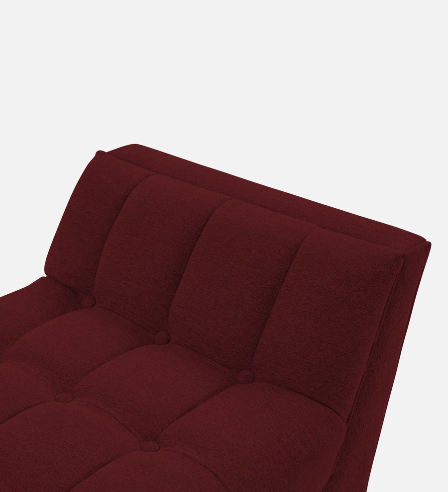 Cartes Velvet Bench In Blood Maroon Colour - Febonic Living