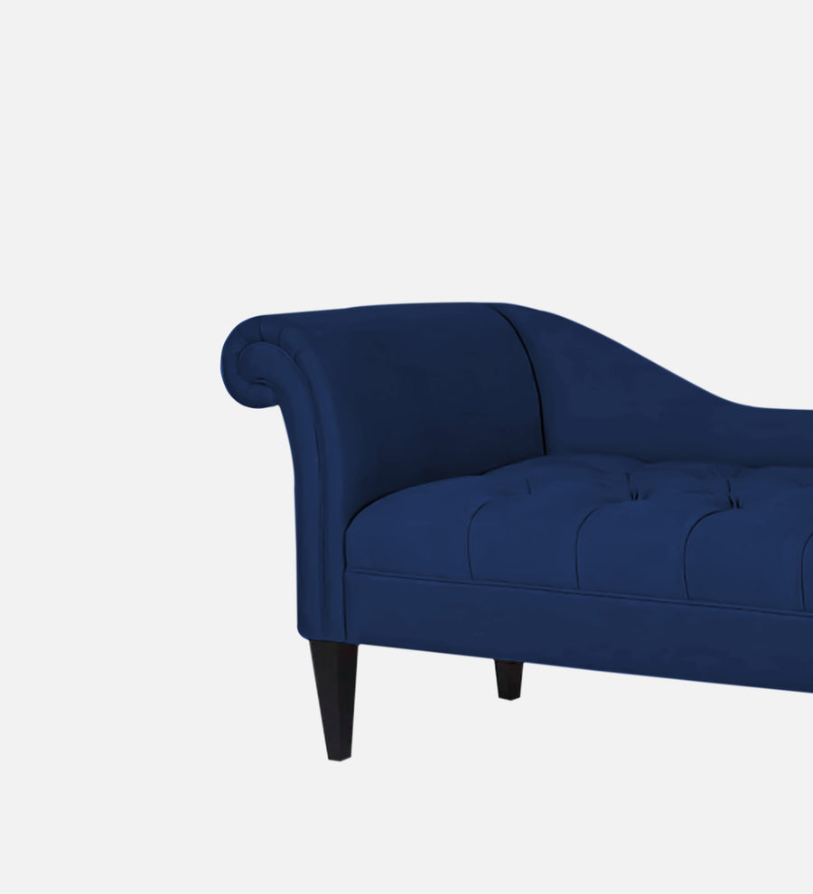 Adria Fabric Rhs Chaise Lounger In Royal Blue Colour - Febonic Living