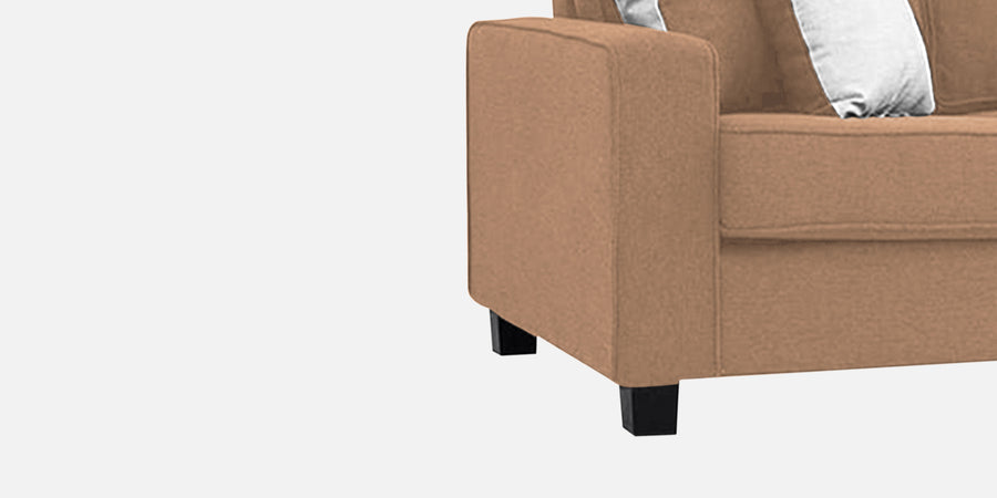 Ladybug Fabric 3 Seater Sofa In Cosmic Beige Colour - Febonic Living