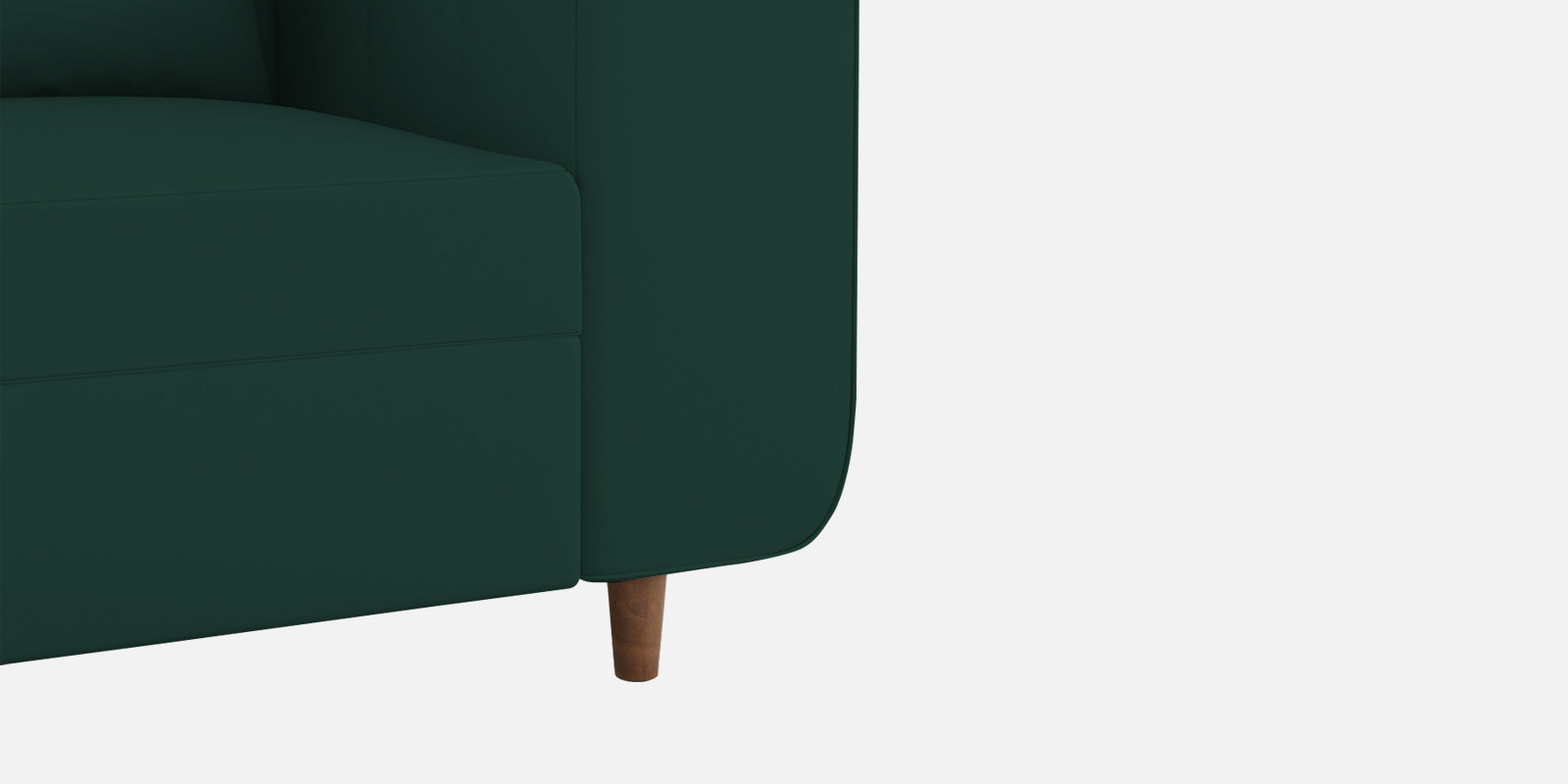 Sumo Velvet 2 Seater Sofa in Forest Green Colour