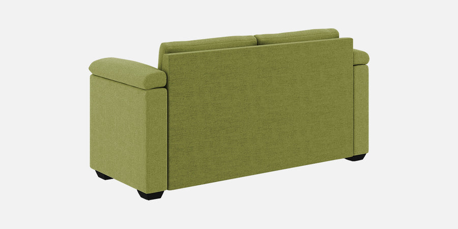 Andres Fabric 2 Seater Sofa In Lime Green Colour - Febonic Living