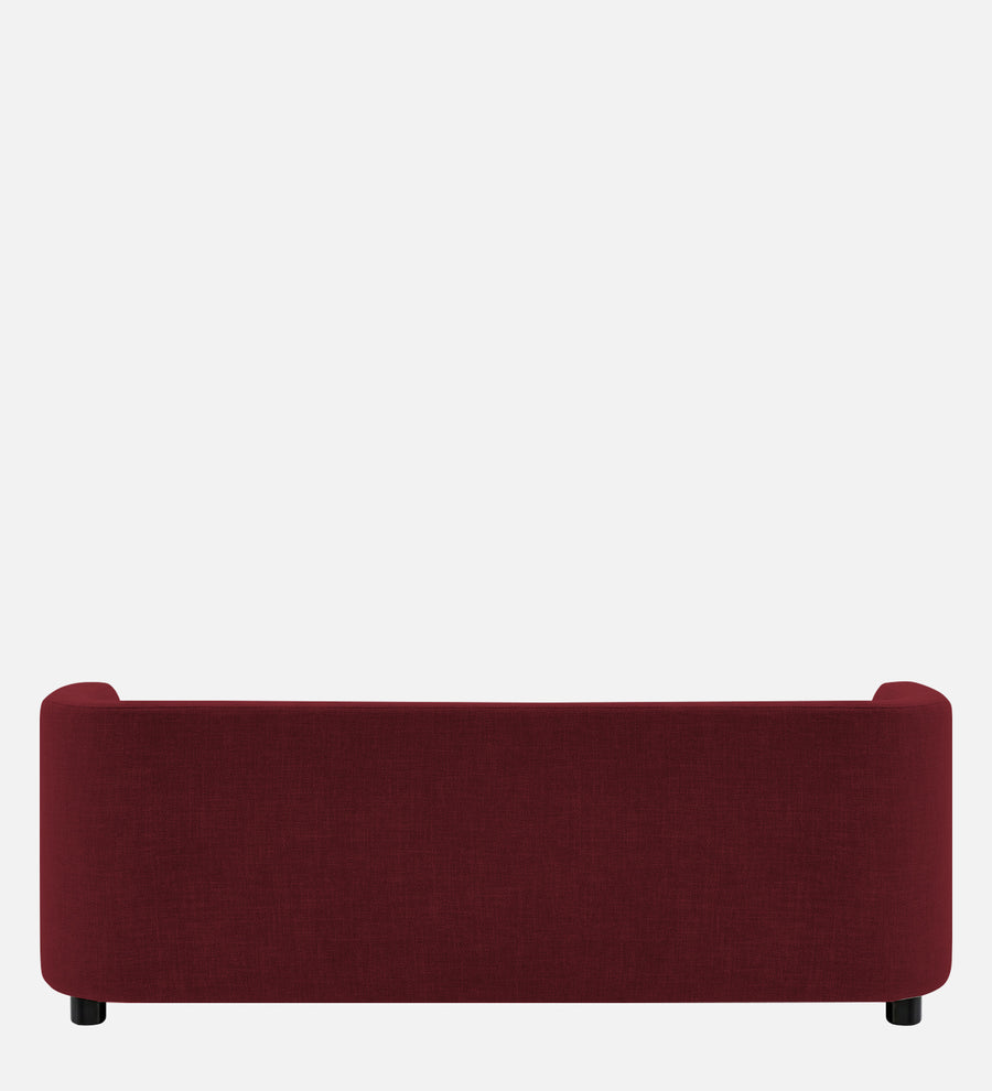 Cooper Fabric Storage Bench In Blood Maroon Colour - Febonic Living