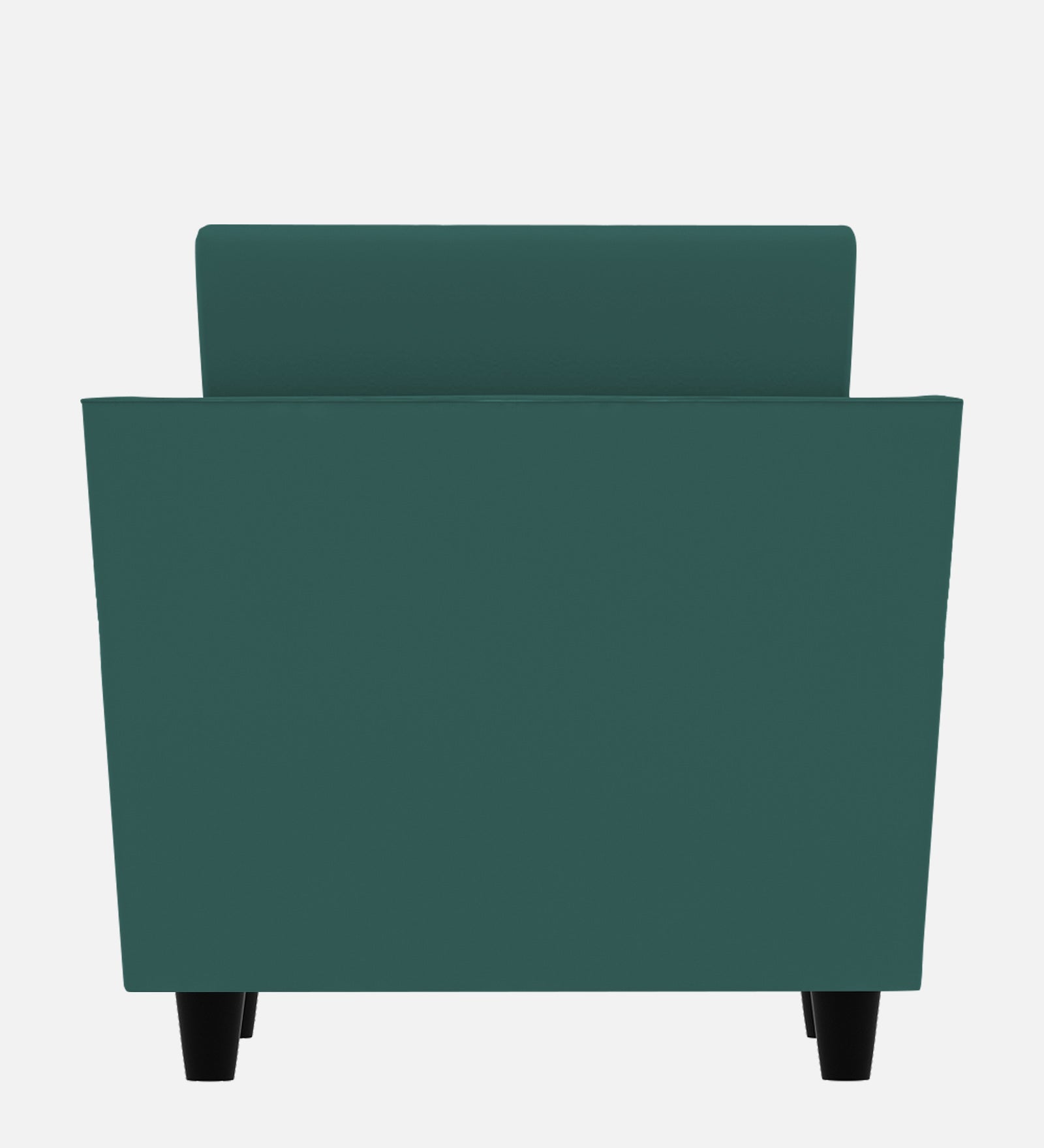 Bristo Velvet 1 Seater Sofa in Pine Green Colour With Storage