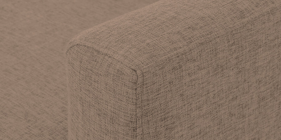 Casper Fabric 3 Seater Sofa In Cookie Beige Colour - Febonic Living