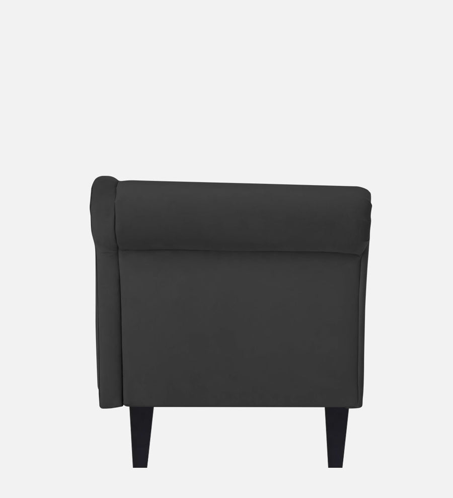 Rana Velvet Rhs Chaise Lounger In Hory Grey Colour - Febonic Living