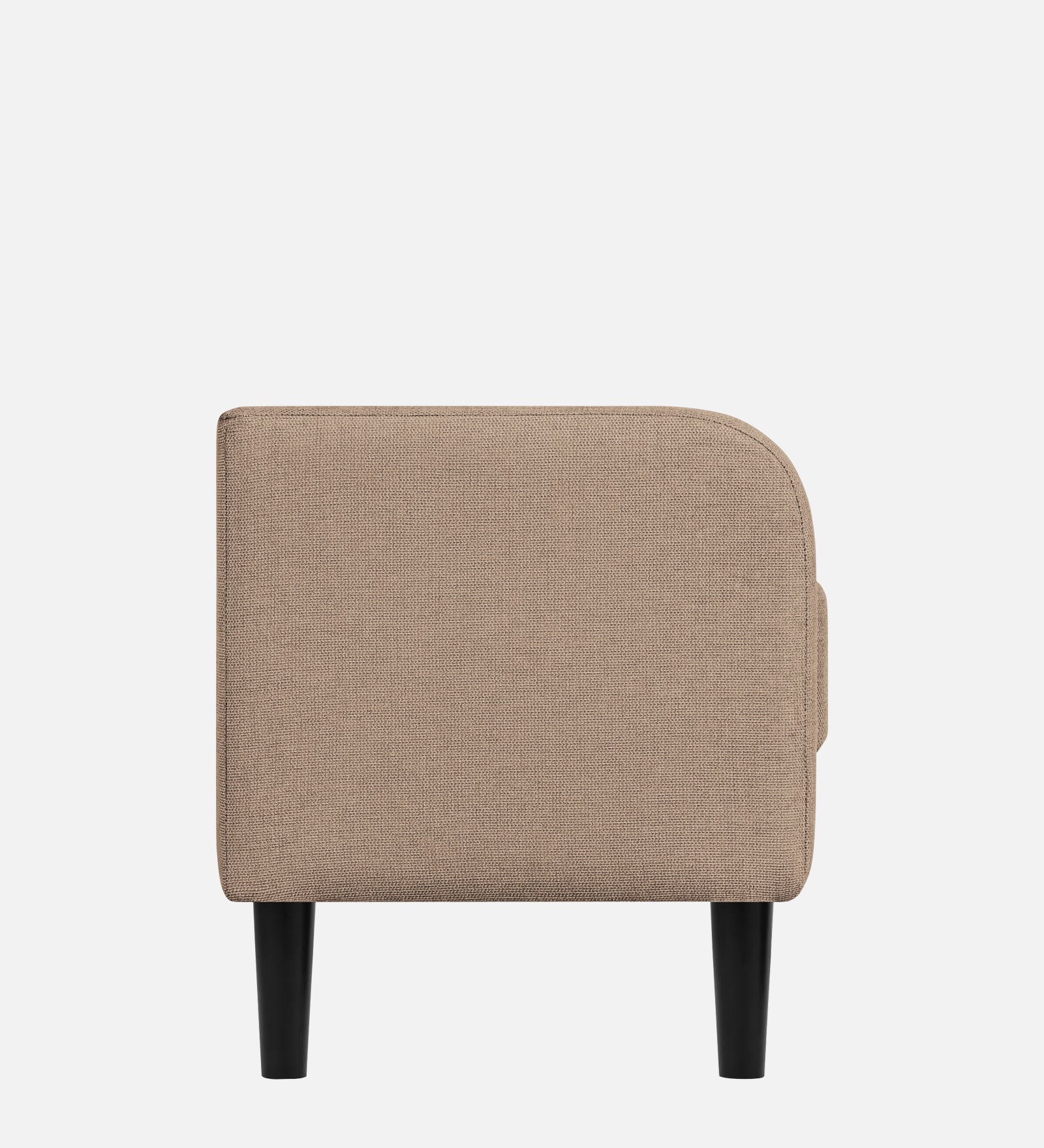 Maya Fabric Bench In Cookie Beige Colour