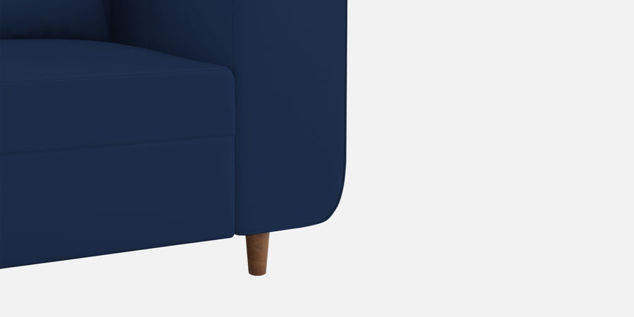 Sumo Velvet 3 Seater Sofa In Imperial Blue Colour - Febonic Living