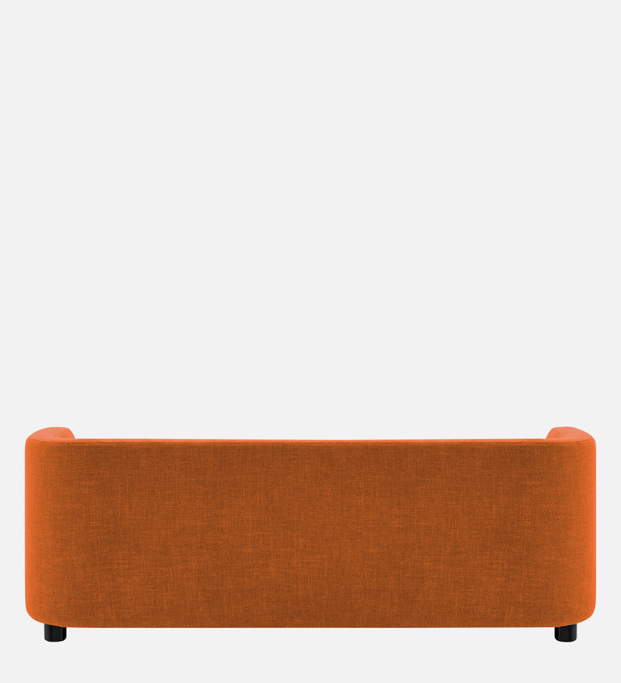 Cooper Fabric Storage Bench In Vivid Orange Colour - Febonic Living