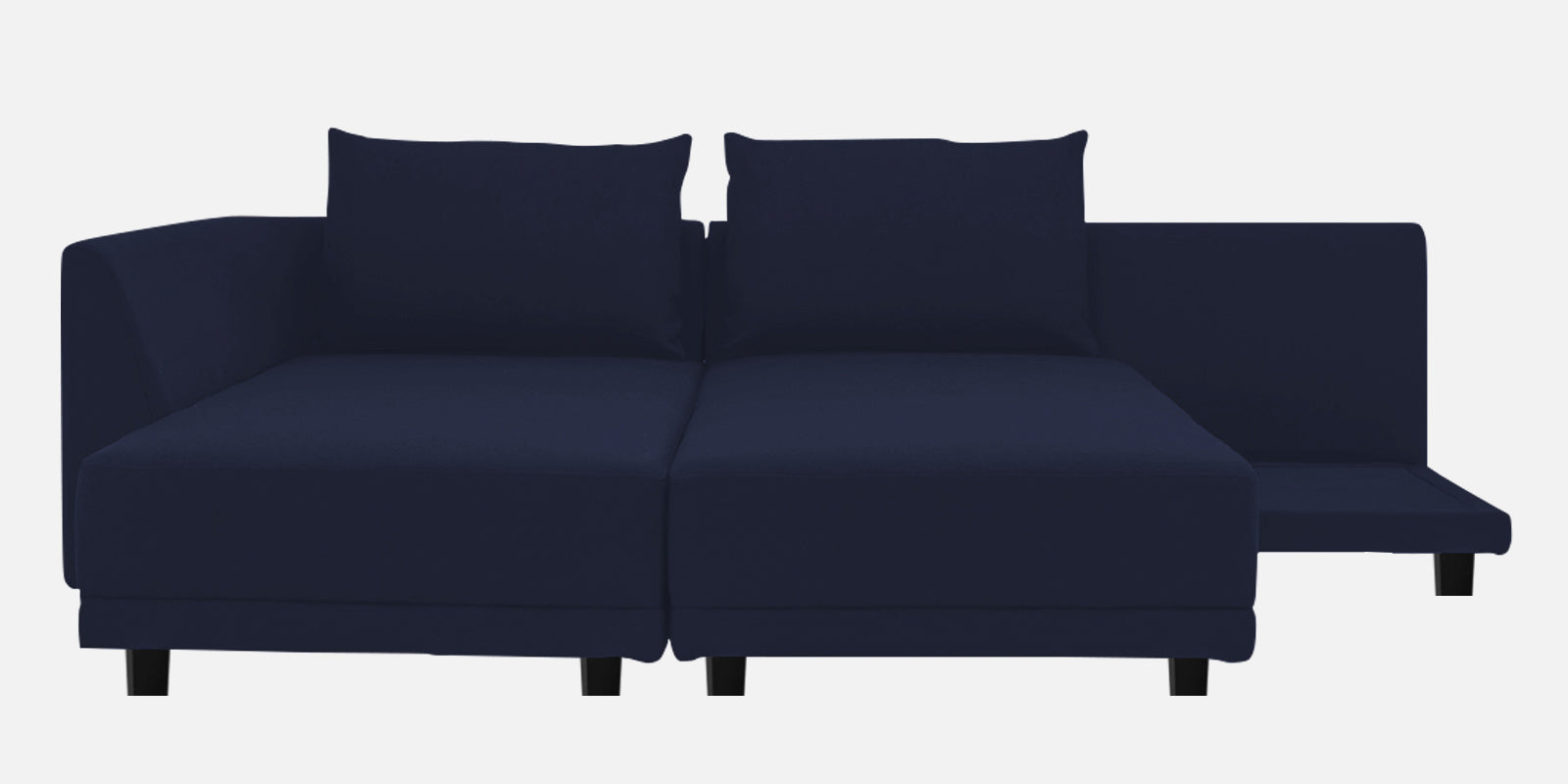 Ira Fabric RHS 6 Seater Sofa Cum Bed In Royal Blue Colour