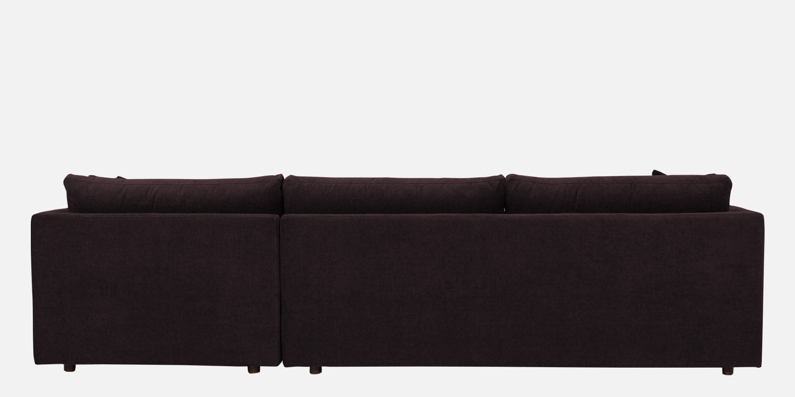 Northern Fabric LHS Sectional Sofa (3+Lounger) in Cara Brown Colour