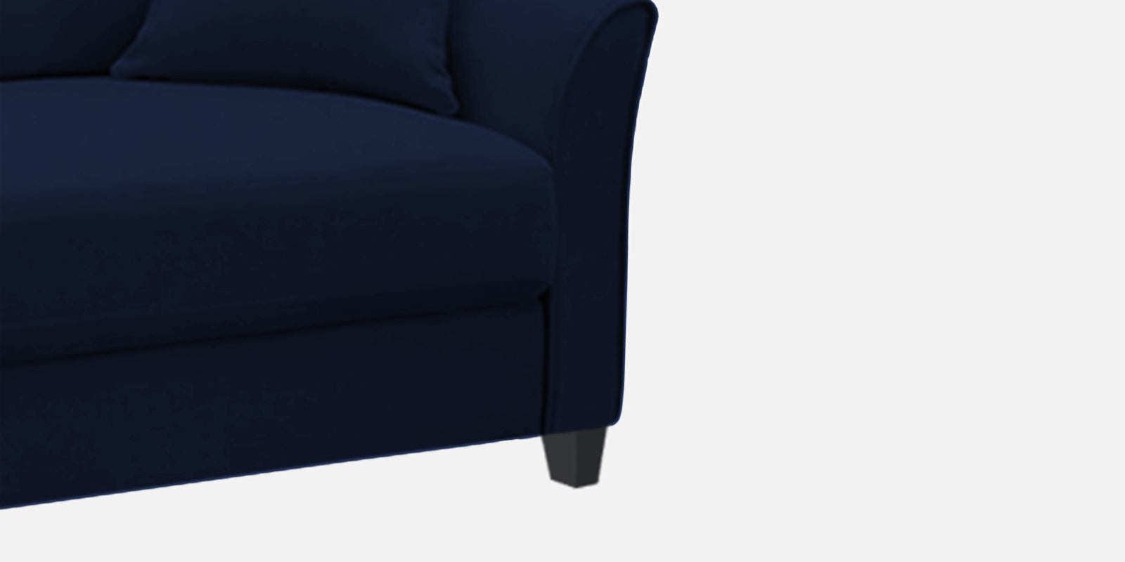 Daroo Velvet 2 Seater Sofa In Indigo Blue Colour