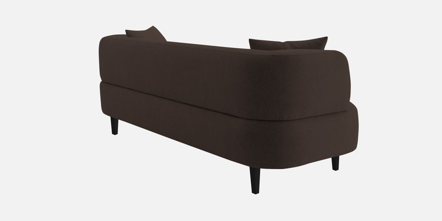 Carson Fabric 3 Seater Sofa In Coco Brown Colour - Febonic Living