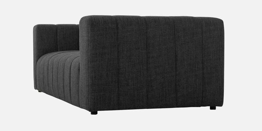 Lara Fabric 2 Seater Sofa In Charcoal Grey Colour - Febonic Living