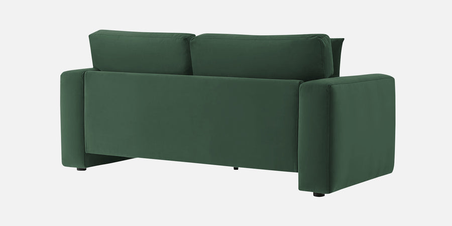 Kosta Velvet 2 Seater Sofa In Amazon Green Colour - Febonic Living