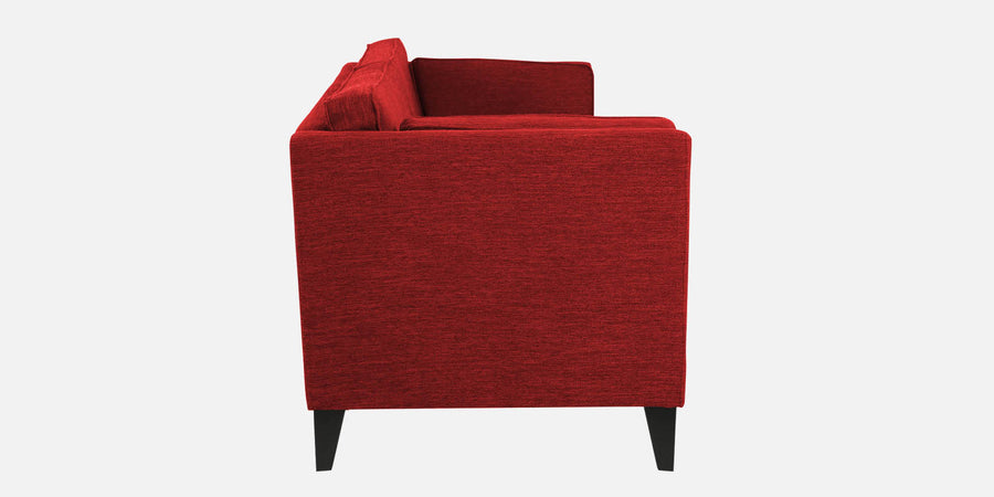 Nigar Fabric 2 Seater Sofa In Blood Maroon Colour - Febonic Living