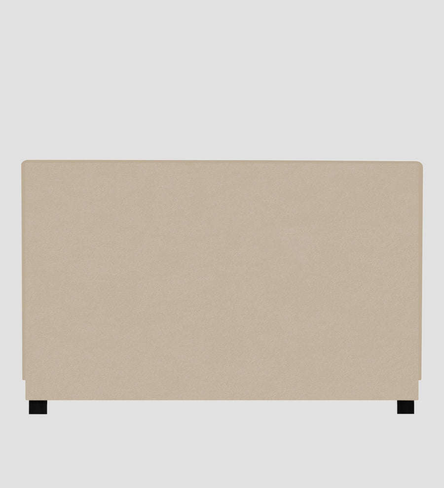 Asyra Velvet Upholstered King Size Bed In Cream Beige Colour With Box Storage - Febonic Living