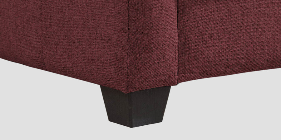 Devo Fabric 2 Seater Sofa In Blaze Red Colour - Febonic Living