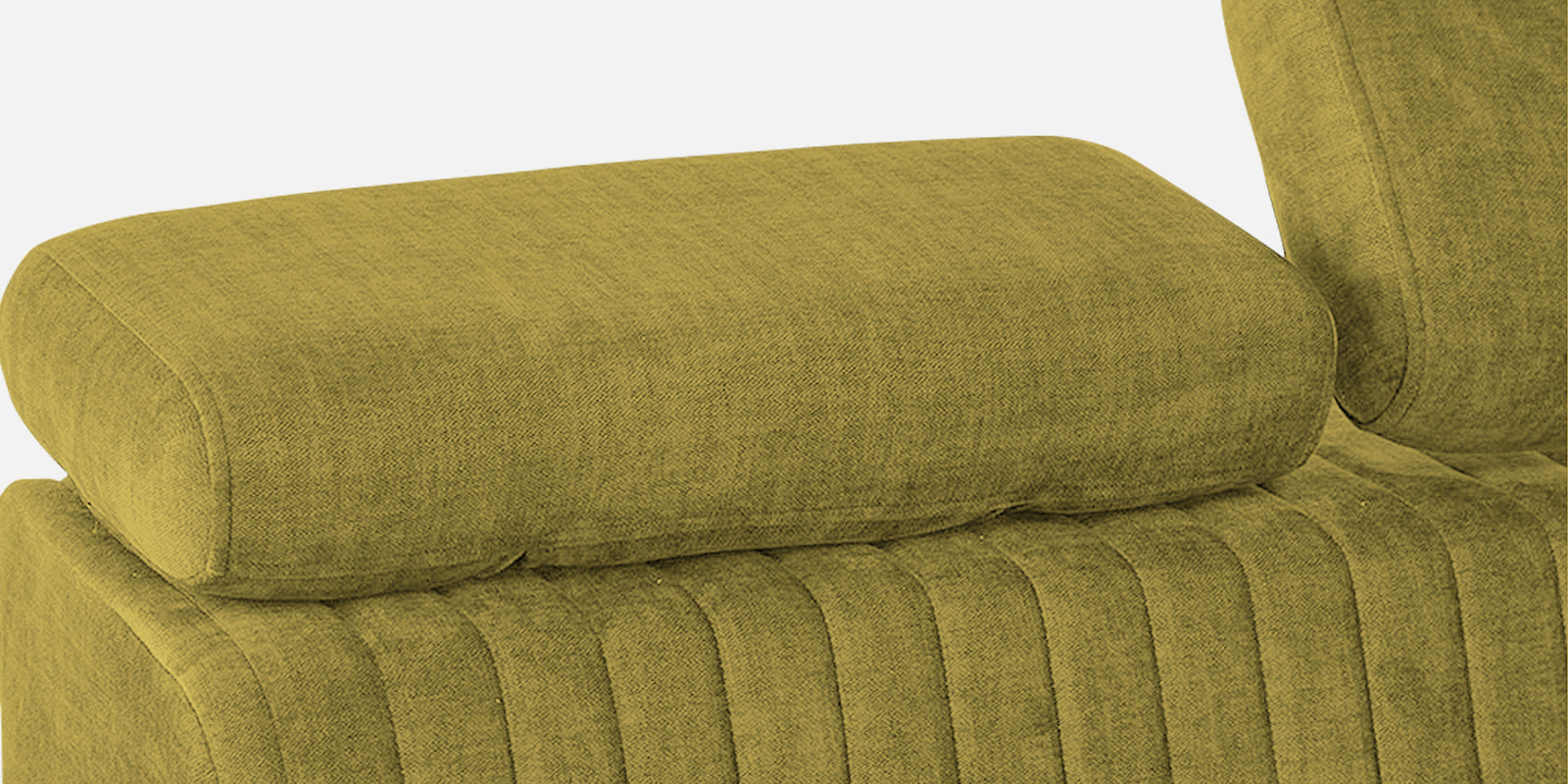 Draco Fabric 3 Seater Sofa In Parrot Green Colour - Febonic Living