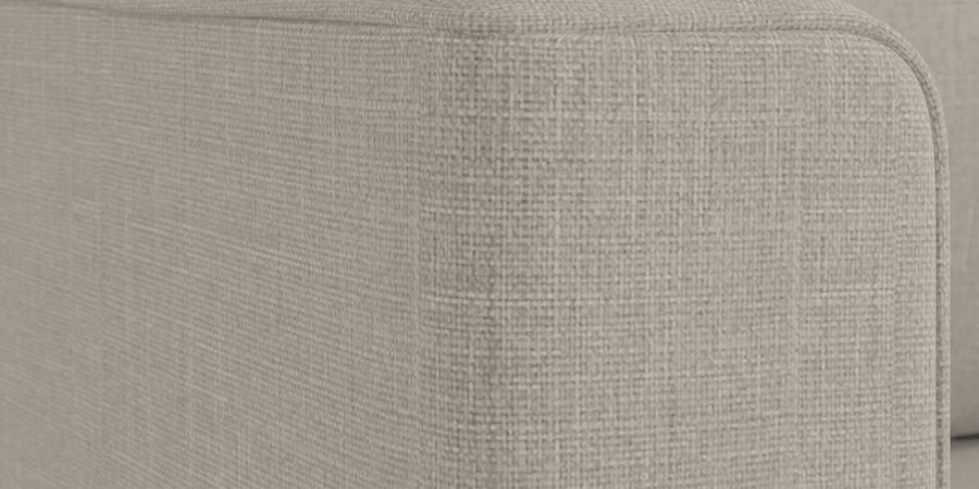 Kenia Fabric 3 Seater Foldable Sofa Cum Bed In Ash Grey Colour - Febonic Living