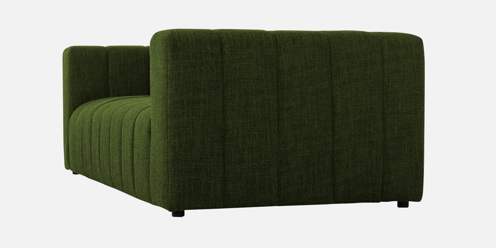 Lara Fabric 2 Seater Sofa in Olive green Colour