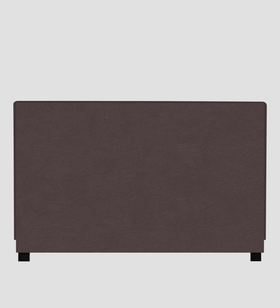 Asyra Velvet Upholstered King Size Bed In Mocha Brown Colour With Box Storage - Febonic Living
