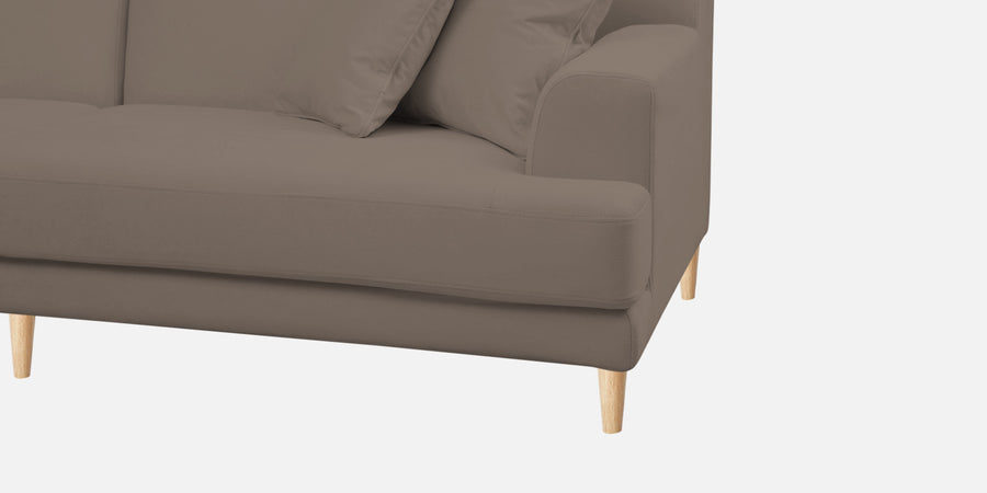 Woody Fabric Rhs Sectional Sofa 3 Lounger In Rock Beige Colour - Febonic Living