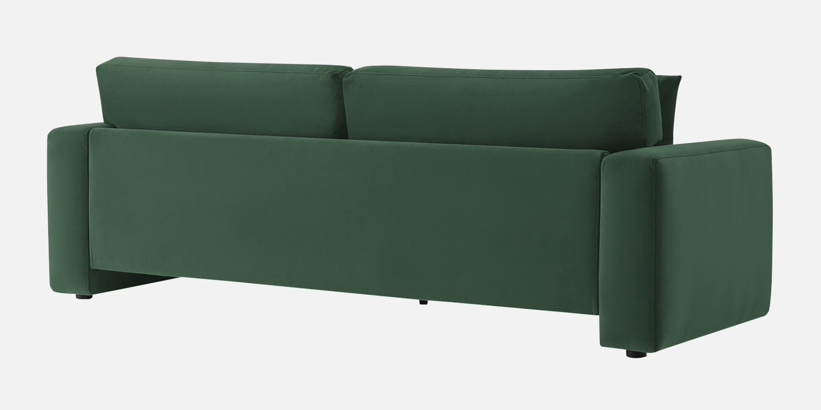 Kosta Velvet 3 Seater Sofa in Amazon Green Colour