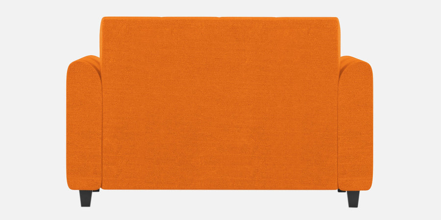 Denmark Fabric 2 Seater Sofa In Vivid Orange Colour - Febonic Living