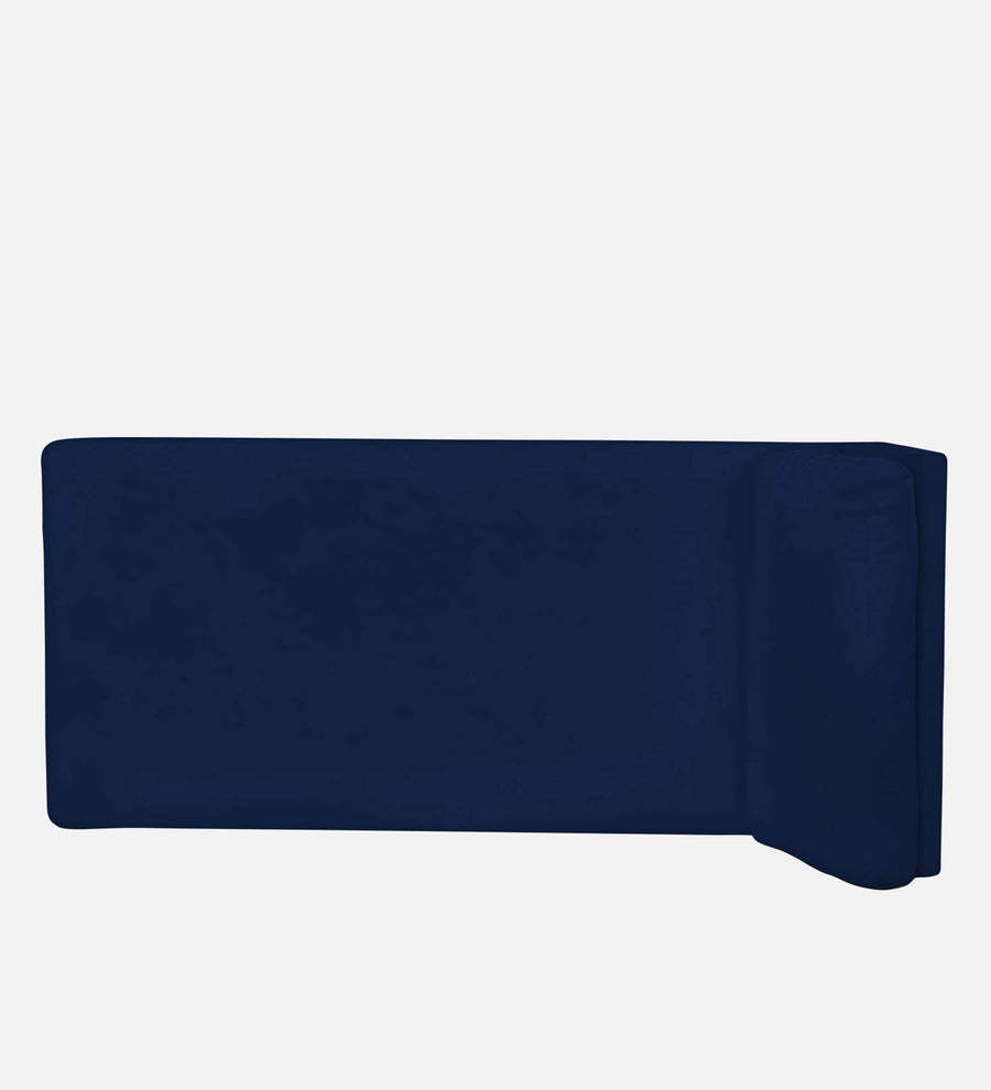 Nadia Fabric Chaise Lounger In Royal Blue Colour - Febonic Living